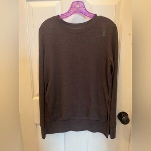 🧘🏽‍♀️VGUC Alo Glimpse Pullover Sweatshirt in Brown - Sz Small